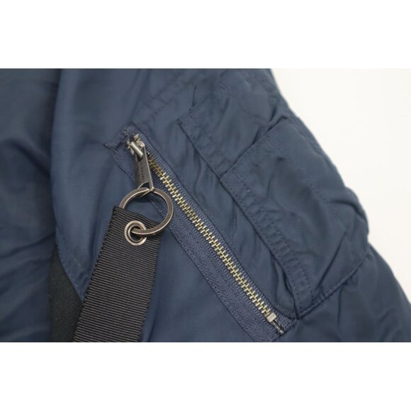 Carhartt Mens Navy Bomber Jacket With Zipper & Pocket Details - Picture 6 of 16